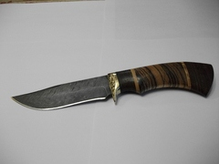 Нож Верон-1 из дамасской стали.